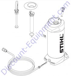 stihl pressure water tank