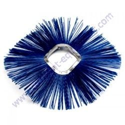 Product image of 04-063240PC8KL United Rotary Brush Poly Convoluted Wafer 6 3/8x24x8ft Kit fits Laymor and Others