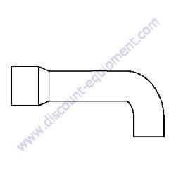 Product image of M1311501803 RADIATOR HOSE UPPER Multiquip DCA40SSKU4F2 Generator
