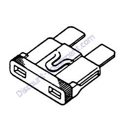 Product image of Y0601806647 FUSE 25A Multiquip DCA40SSKU4F2 Generator