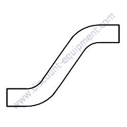 Product image of M2311500503 RADIATOR HOSE UPPER Multiquip DCA70SSIU4F Generator