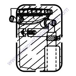Product image of RE540710 BLOWBY FILTER ELEMENT Multiquip DCA70SSJU4F Generator