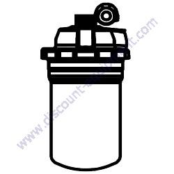 Product image of 8980758555 (8980758553) PRE-FUEL FILTER ASSEMBLY Multiquip Generators