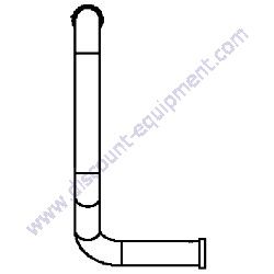 Product image of M1311500703 RADIATOR HOSE LOWER DENYO Multiquip Generators