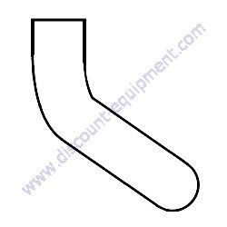 Product image of C3311500403 RADIATOR HOSE LOWER Multiquip Generators