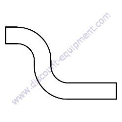Product image of M2311500603 RADIATOR HOSE LOWER Multiquip Generators