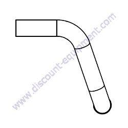 Product image of M3311500803 RADIATOR HOSE UPPER DENYO Multiquip Generators