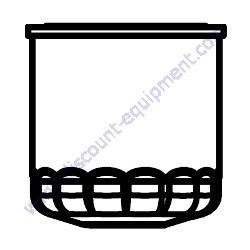 Product image of Y0602042557 FUEL FILTER CARTRIDGE Multiquip Generators