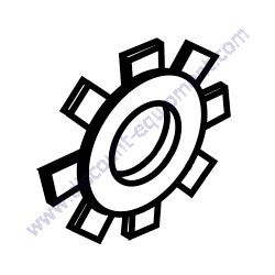 Product image of 0040508000 TOOTHED WASHER Multiquip DCA70SSJU4F Generator