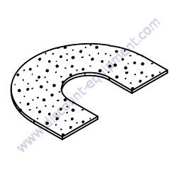 Product image of 0317700180 WEATHER STRIP Multiquip DCA70SSJU4F Generator