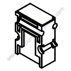Product image of Y0601818010 HOUSING FUSE BOX Multiquip DCA70SSJU4F Generator