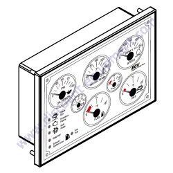 Product image of Y0602120568 GAUGE UNIT ASSEMBLY Multiquip DCA70SSJU4F Generator