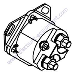 Product image of Y0602201458 RELAY STARTER Multiquip DCA70SSJU4F Generator