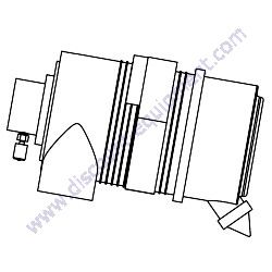 Product image of FPG082527 AIR CLEANER Multiquip DCA70SSJU4F Generator