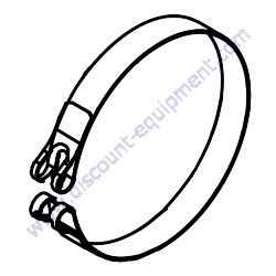 Product image of DZ10555 V-BAND CLAMP Multiquip DCA70SSJU4F Generator