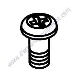Product image of 0021106015 MACHINE SCREW Multiquip DCA70SSJU4F Generator