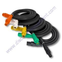 Product image of TSPC40BK50-BRBWGM-BRBWGFSet-0002 Leviton 16-Series Portable Power Cable 4/0-5 Black 50 FT