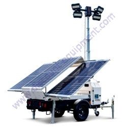 Product image of Generac VT Solar Mobile Light Tower 1.2kW 21.3 ft 100W LED