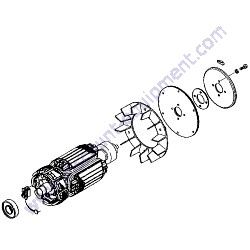 Product image of B1110200602 ROTOR ASSEMBLY Multiquip DCA25SSIU4F Generator