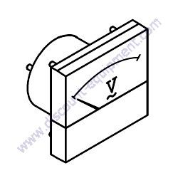 Product image of 0601806859 AC VOLTMETER 0~600V Multiquip DCA25SSIU4F Generator