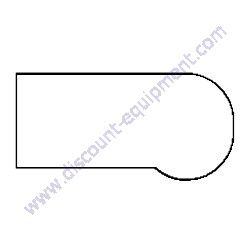 Product image of M1374100403 AIR CLEANER HOSE Multiquip DCA25SSIU4F Generator