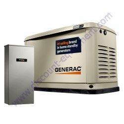 Product image of Generac G0072240 Standby Generator 14kW 16-Circuit Transfer Switch WiFi Enabled Guardian Series