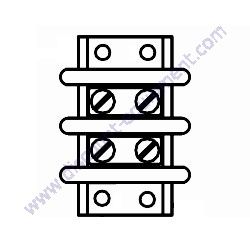 Product image of 0601816039 TERMINAL BLOCK TB200-02 Multiquip DCA20SPXU4F Generator