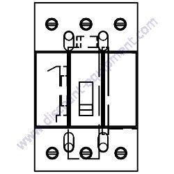 Product image of 0601870431 CIRCUIT BREAKER 3P 110A 12VDC Multiquip DCA40SSKU4F2 Generator