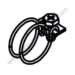 Product image of 0605515198 HOSE BAND Multiquip DCA40SSKU4F2 Generator