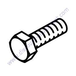Product image of 011206020 HEX HEAD BOLT Multiquip DCA40SSKU4F2 Generator