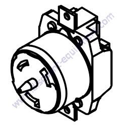 Product image of 0601814014 RECEPTACLE 250V 50A Multiquip DCA40SSKU4F2 Generator