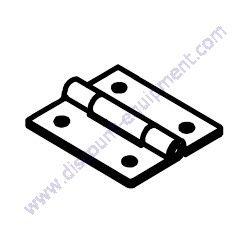 Product image of 0605010040 HINGE Multiquip DCA40SSKU4F2 Generator