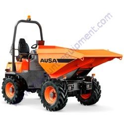Product image of AUSA D450AGH Articulated Dumper Kubota D1803 9900lb Load Capacity