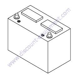Product image of Y0602221291 BATTERY Multiquip DCA40SSKU4F2 Generator