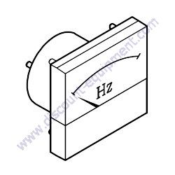 Product image of 0601807641 FREQUENCY METER 45~65HZ 240V Multiquip DCA45SSIU4F Generator