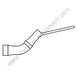 Product image of M1311501003 INTER-COOLER HOSE LOWER Multiquip DCA45SSIU4F Generator