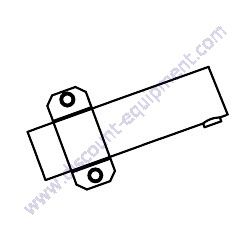 Product image of M13740000113 AIR CLEANER PIPE Multiquip DCA45SSIU4F Generator