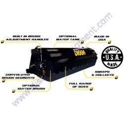 Product image of Digga DGGA-SWPR-BB-60 Sweeper Bucket Broom 60