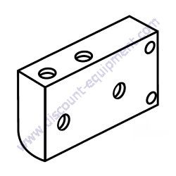 Product image of M1484500204 FUEL FILTER BRACKET Multiquip DCA45SSIU4F Generator