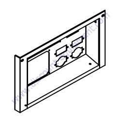 Product image of M1454200412 SPLASHER PANEL Multiquip DCA45SSIU4F Generator