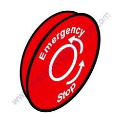 Product image of Y0601831953 EMERGENCY STOP BUTTON Multiquip DCA45SSIU4F Generator