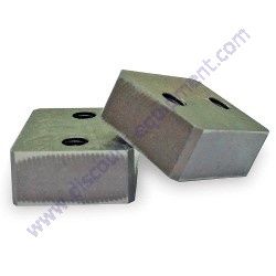 Product image of RB-2036 BENNER-NAWMAN Set of 2 Replacement Cutting Blocks for DCC-2036BHL Rebar Cutter