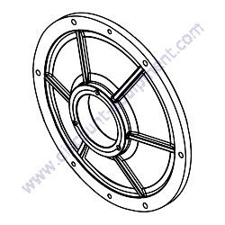 Product image of B3153000513 END BRACKET Multiquip DCA36SPXU4F Generator