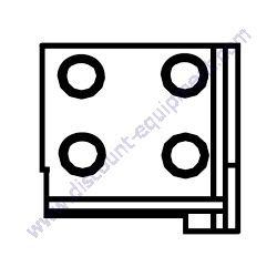 Product image of M1304200004 ENGINE FOOT Multiquip DCA36SPXU4F Generator