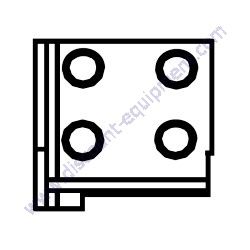Product image of M1304200104 ENGINE FOOT Multiquip DCA36SPXU4F Generator