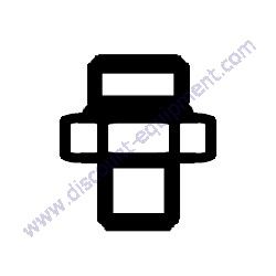 Product image of Y0602022534 STRAIGHT ADAPTER Multiquip DCA36SPXU4F Generator
