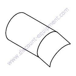 Product image of M1331400804 EXHAUST HEAT SHIELD (C) Multiquip DCA36SPXU4F Generator