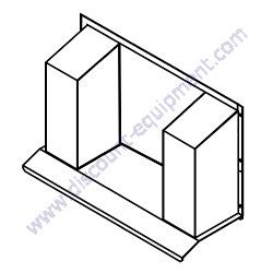 Product image of M1444800403 DUCT REAR COVER Multiquip DCA36SPXU4F Generator