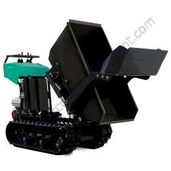 Product image of IMER 5105001 Tracker 811 Gas Powered Tracked Mini Dumper Honda GX200