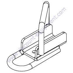 Product image of 3137173 Pintle Hitch Menegotti Mortar Mixer